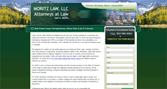 Desktop Screenshot of moritzlaw.net